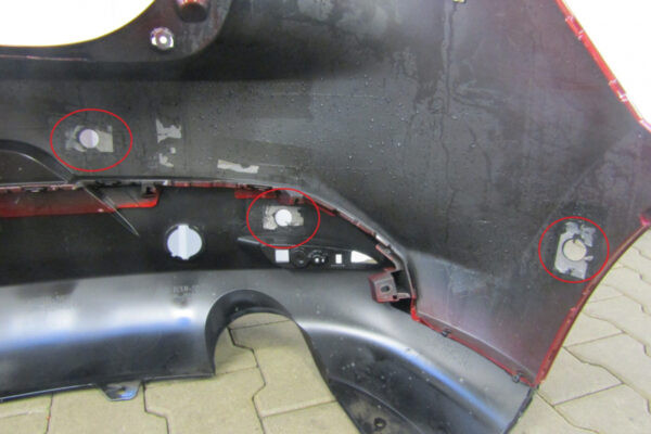 Bumper MAZDA 3 IV BC HB 18- bckn50221 Achterbumper Q1566