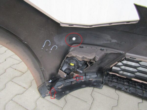 Bumper Seat Ibiza V 5 6F0 17-6F0807221D Voorbumper KJ12012