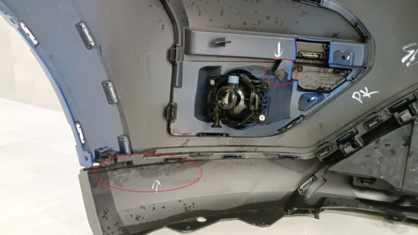 Bumper  Dacia Sandero Stepway 3 III 20- Voorbumper HK1158