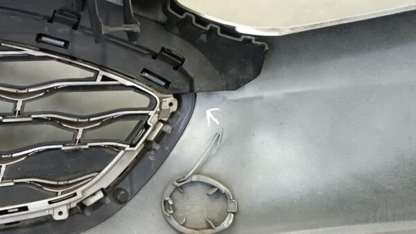 Bumper Ford Fiesta Mk8 VIII VIGNALE 17-24 H1BB-17K819-P1 Voorbumper HK1000