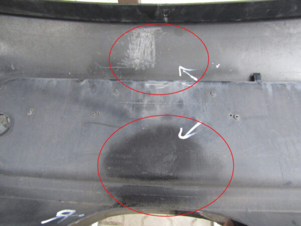 Bumper PORSCHE 987 BOXSTER 04- 98750541100 Achterbumper PJ61