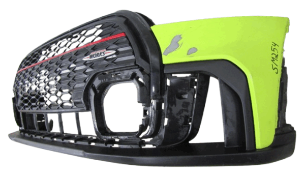 Bumper Mini Cooper F55 F56 JCW FACELIFT LCI 20- Voorbumpe SM254