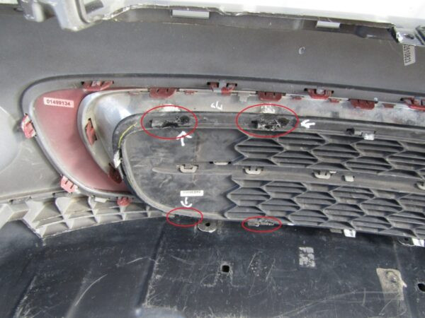 Bumper Mini Cooper R55 R56 FACELIFT10-13 166149-10 Voorbumper KS6260