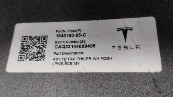 Bumper Tesla MODEL Y 20-154010005C Voorbumper MZ2111