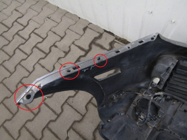 Bumper Porsche Cayenne 1 I FACELIFT 07-10 Voorbumper Q4809