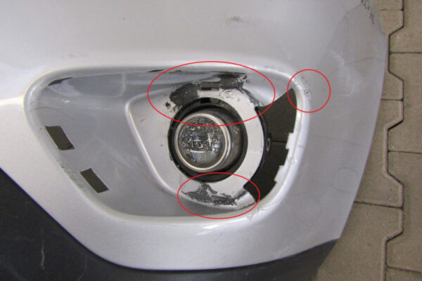 Bumper Jeep Compass 1 I FACELIFT11-13 mk49j1000p Voorbumper Q2778