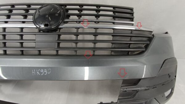 Bumper Volkswagen VW Transporter T6 1 T6.1 FACELIFT 7LA 19-7LA807221A Voorbumper HK990
