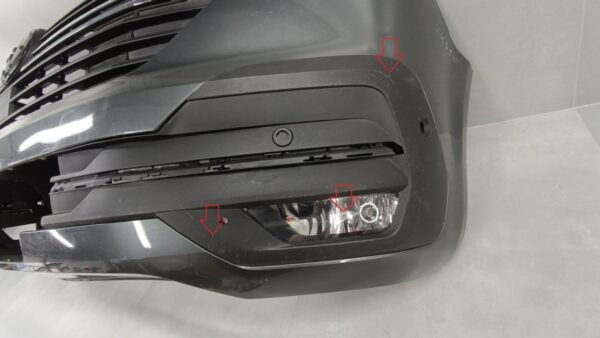 Bumper Volkswagen VW Transporter T6 1 T6.1 FACELIFT 7LA 19-7LA807221A Voorbumper HK990