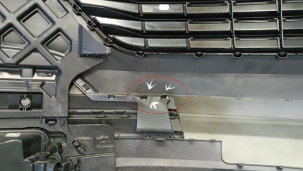 Bumper Volkswagen VW Transporter T6 1 T6.1 FACELIFT 7LA 19-7LA807221A Voorbumper HK1024
