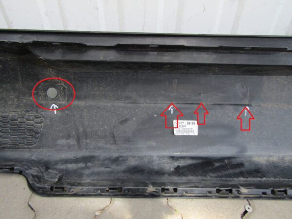Bumper Jeep Renegade 14-18  735585023 Achterbumper KS7786