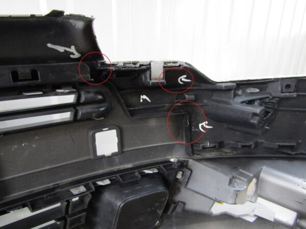 Bumper Citroen C5 2 II 08- 10611580090 Voorbumper KS2804