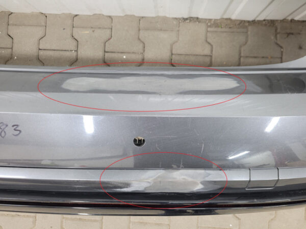 Bumper Volkswagen VW Touareg III 3 R-Line RLine 760 18-760807421A Achterbumper PJ1183