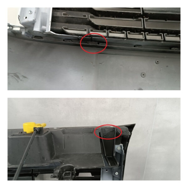Bumper FORD TRANSIT COURIER MK3 III 23-R2X6-17757-A Voorbumper HK1079