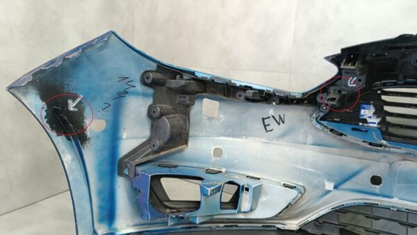 Bumper Ford Focus Mk3 III FACELIFT 14-F1EB-17757-A Voorbumper HK1001