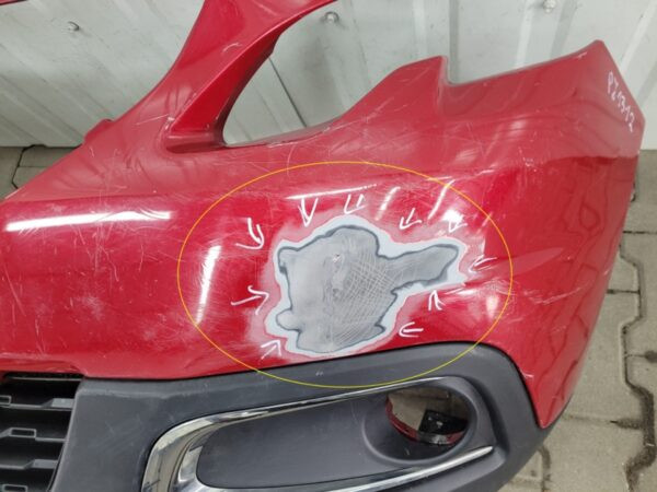 Bumper Peugeot 2008 I 1 FACELIFT 16-19 9814116177 Voorbumper PJ1312