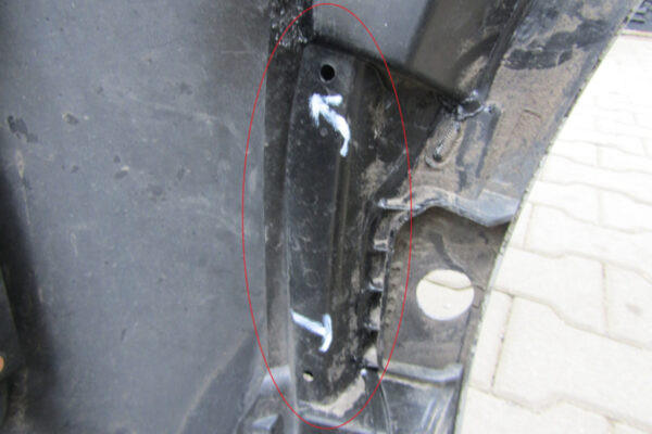 Bumper Range Land Rover Vogue IV 12 Voorbumper MZ694