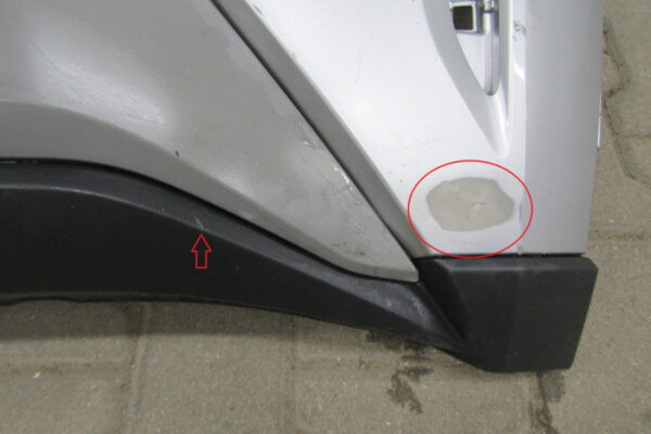 Bumper Toyota Aygo X 22- 52159-0H120 Achterbumper KS7956