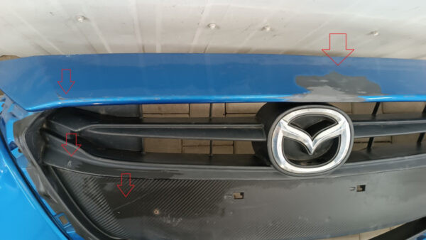 Bumper Mazda 2 III 14-18 Sport D0H9-50031 Voorbumper HK764