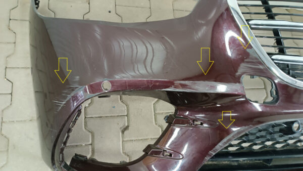 Bumper Mercedes S-KLASSE W223 223 AMG 21-25 A2238851001 Voorbumper HK838