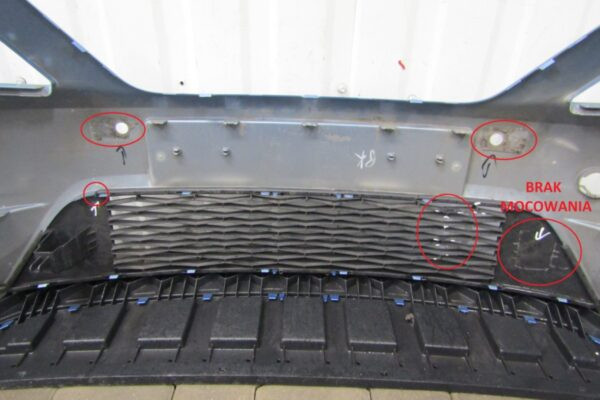 Bumper Seat Toledo 4 IV 6JA 12- 6JA807221 Voorbumper KS6734