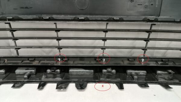 Bumper Opel Vivaro 2 II B 14- STRUKTURA 620228716R Voorbumper HK1066
