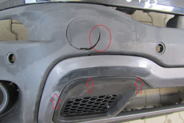 Bumper Jeep Renegade Trailhawk 14-735589334 Voorbumper KS6435