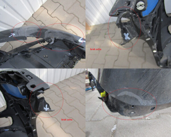 Bumper Porsche Cayenne 7P5 FACELIFT 14-18 Voorbumper MZ786