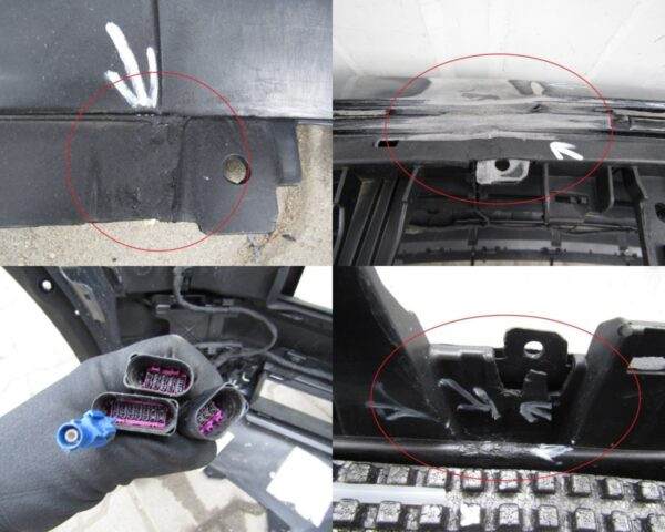 Bumper Porsche Cayenne 9Y0 FACELIFT 23- Voorbumper MZ1303