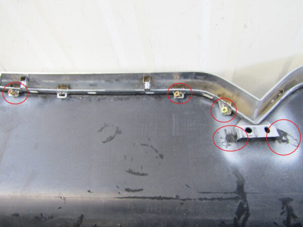 Bumper Tesla X 15-19 10243799743 Voorbumper M607