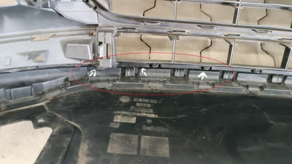 Bumper Volkswagen VW Polo 6 VI 2G0 2G 17-2G0807221 Voorbumper HK884