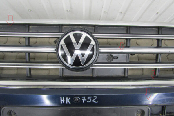 Bumper Volkswagen VW Touareg 760 FACELIFT 23-760807221G Voorbumper HK752