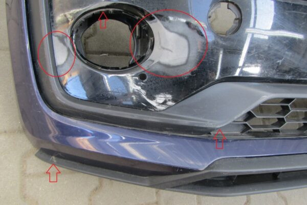 Bumper Volkswagen VW UP GTI Facelift 1S0 16-1S0807221 Voorbumper  KS7574