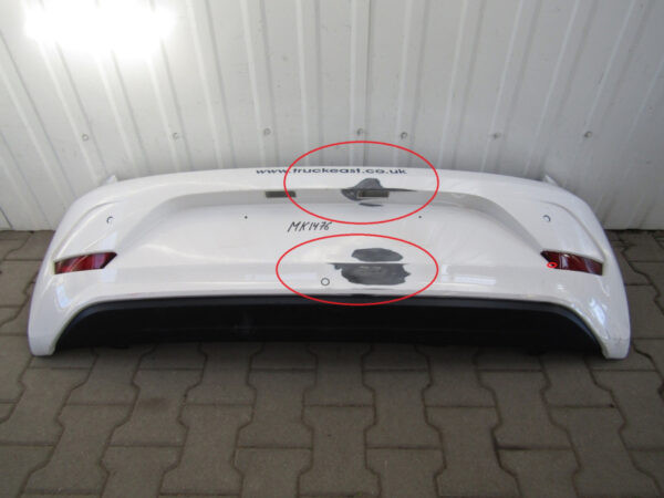 Bumper Volkswagen VW Up Facelift 16-1S6807568 Achterbumper MK1476