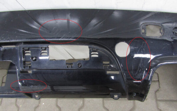 Bumper Volkswagen VW Touareg R50 R Line  R Line 7L9 FACELIFT 06-7L9807521 Achterbumper HK104