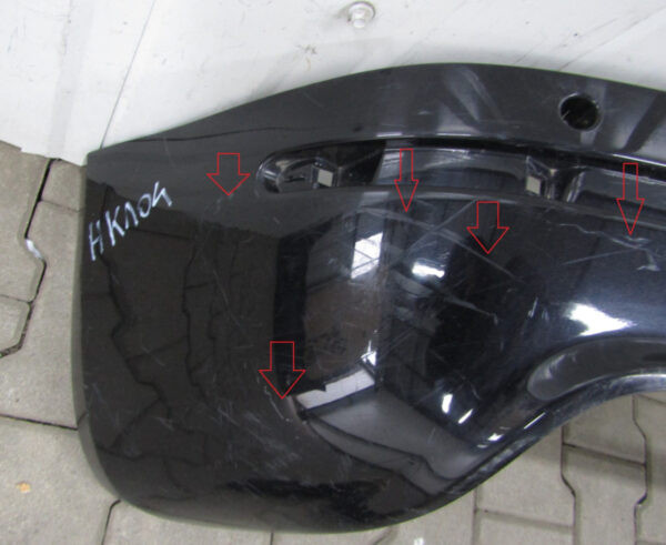 Bumper Volkswagen VW Touareg R50 R Line  R Line 7L9 FACELIFT 06-7L9807521 Achterbumper HK104