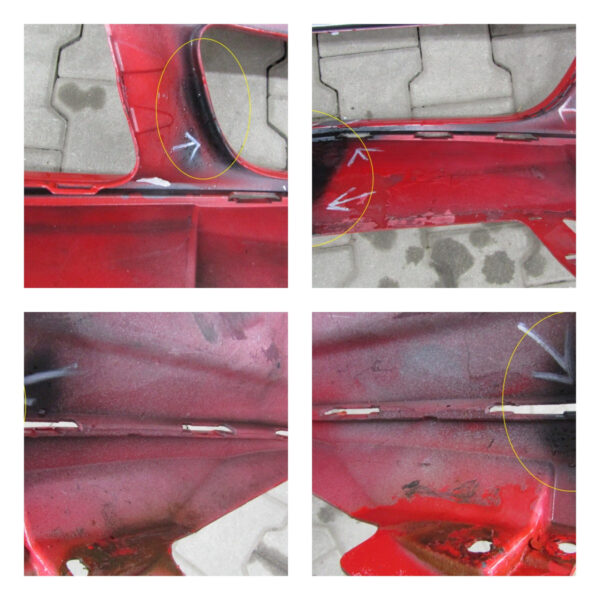 Bumper Porsche 911 997 Turbo FACELIFT 08-12 997805111 Voorbumper HK116