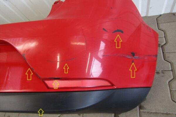 Bumper Seat Ibiza 4 IV 6J3 3D 08-12 6J3807421 Achterbumper KS5279