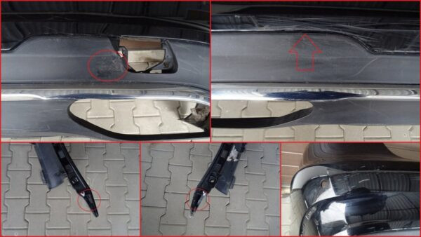 Bumper Mercedes E-KLASSE W212 AMG Sedan FACELIFT 13  8501315128 Achterbumper Z776