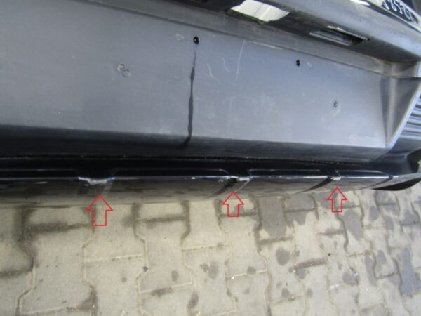 Bumper PORSCHE TAYCAN 9J0 CROSS TURISMO 21- 9j0807983F Achterbumper KJ8588