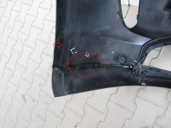 Bumper Porsche Taycan 9J1 19-  9J1807221 Voorbumper KJ6486