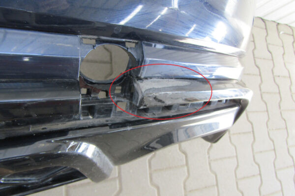 Bumper Volkswagen VW Touareg III R / R-Line RLine FACELIFT 23-760807521 Achterbumper KJ9523