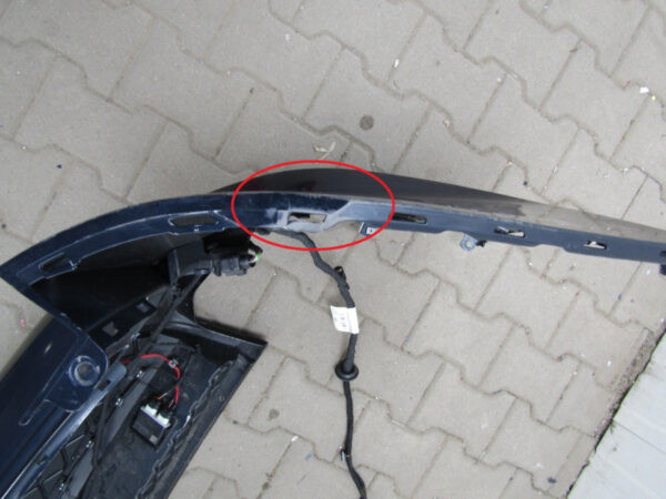 Bumper Volkswagen VW Touareg III R / R-Line RLine FACELIFT 23- 760807521 Achterbumper KJ9904