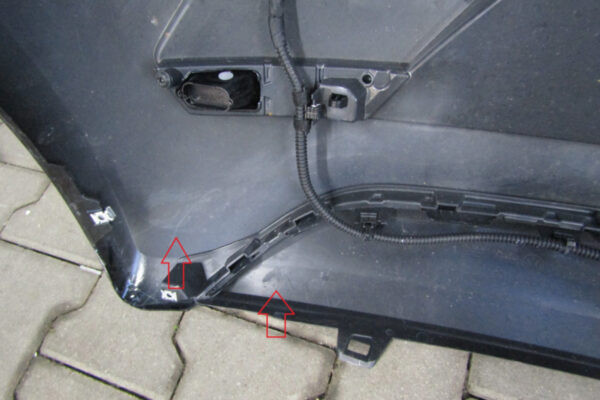 Bumper Volkswagen VW UP 1S6 FACELIFT 16- 1S6807417 Achterbumper  KS6907
