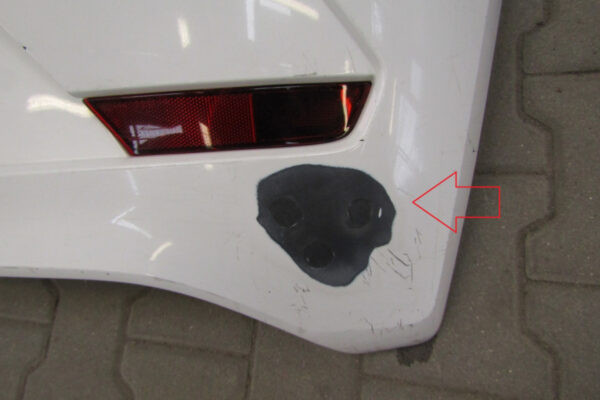 Bumper Volkswagen VW Up 1S6 Facelift 16- 1S6807421AB Achterbumper JM1690