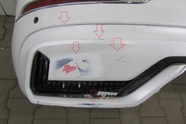 Bumper Volvo XC60 XC 60 2 II R-Design Facelift 21-31425198  Achterbumper HK707