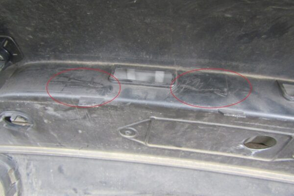 Bumper Porsche 911 997 Carrera FACELIFT 08- Achterbumper Q5428