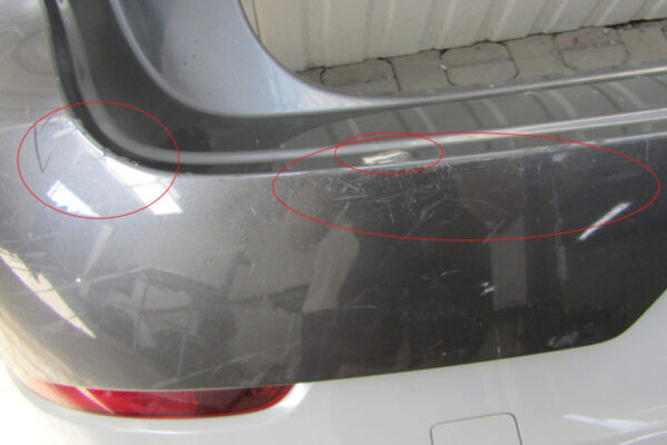 Bumper Porsche Cayenne III 9Y FACELIFT 23- Achterbumper PJ133