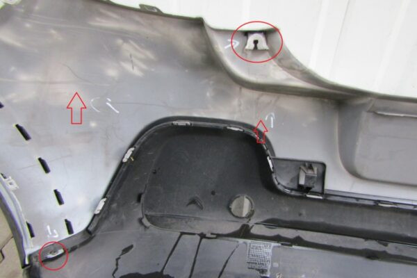 Bumper Citroen C3 III 16-9813343977 Achterbumper KS6935