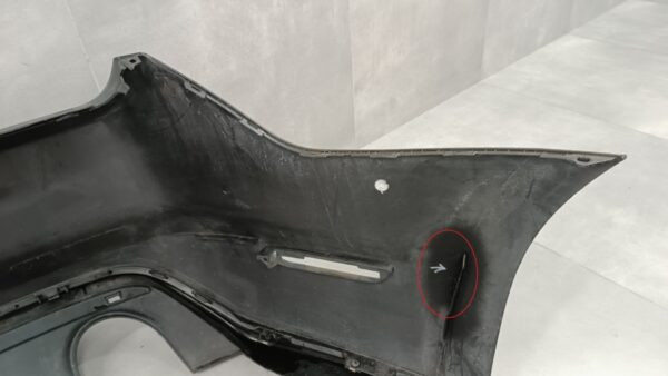 Bumper Ford Mustang VI FACELIFT 18- JR3B-17K835-AAW Achterbumper HK1163
