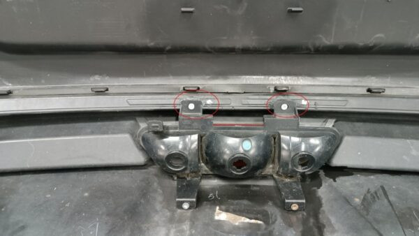Bumper Ford Mustang VI FACELIFT 18- JR3B-17K835-AAW Achterbumper HK1163
